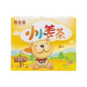 Shouguanzhai Children's Ginger Tea, Onion and White Ginger Tea, Changing Seasonal Ginger Soup, You Can Drink After Swimming, Small Bag 72g/box