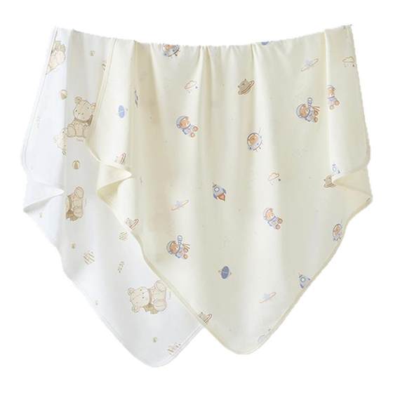 
Tongtai newborn baby swaddle pure cotton swaddle newborn baby antibacterial anti-scare blanket delivery room package 2 packs