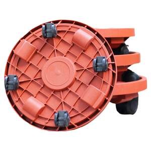 
Universal wheel movable flower pot tray, large load-bearing, thickened plastic wheel, water-collecting chassis base, flower tray stand, flower tray
