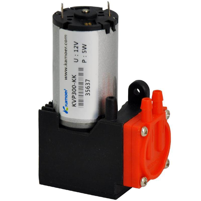 Micro-pompe à Air / à Vide à Diaphragme Brossée - Alimentation DC, Pour Applications De Faible Pression/dépression