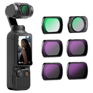 NEEWER Newer filter DJI pocket4/3 filter set magnetic cpl polarizing mirror uv mirror nd mirror black soft mirror wide-angle lens extender DJI camera accessories official flagship store