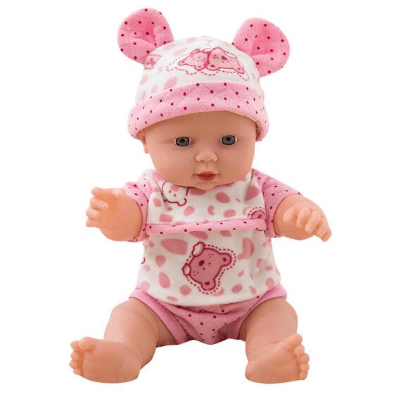 Children's simulation doll toy girl soft glue Baby sleep baby can speak smart doll cloth for dressing
