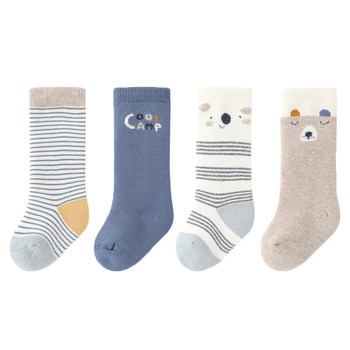 Bambi baby stockings autumn and winter thickened and warm