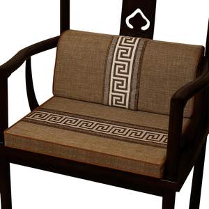 
Chinese mahogany chair cushion lumbar cushion sofa cushion lumbar cushion small backrest dining chair ring chair butt cushion tea chair seat cushion