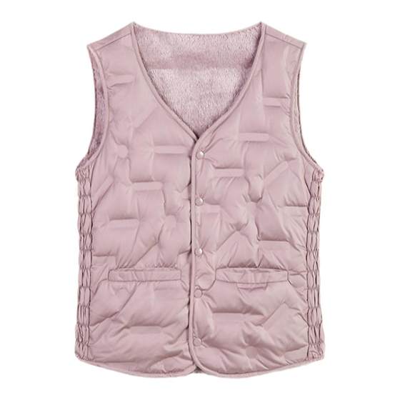 
Yalu down vest for women 2025 new vest wearing warm and close-fitting women's bottoming pony clip winter