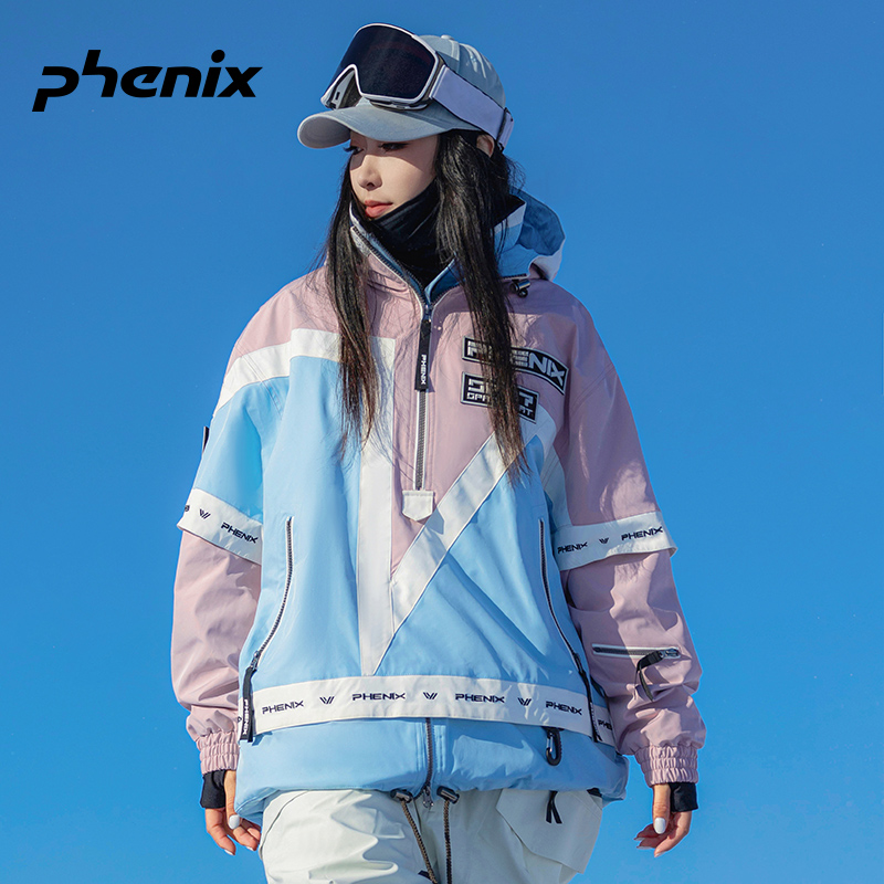 Phenix SP27复刻星星单板男女滑雪服套头夹克双板防水户外保暖外套