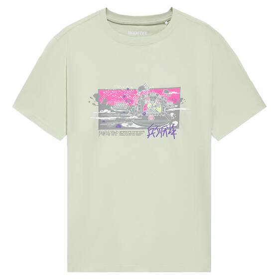 
Li Ning short-sleeved T-shirt men's summer style reverse cotton breathable loose boys 2026 new sports t-shirt half-sleeved