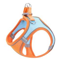 Universal vest-type pet leash for cats and dogs Breathable reflective dog harness for cats and dogs