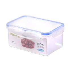  Food-grade Rectangular Refrigerator Storage Box Fresh-keeping Box Fruit Box Microwave Box Bento Sealed Box