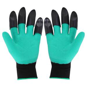 
Digging gloves Garden planting Digging gloves with claws wear-resistant, anti-punching, breathable, anti-wear potted planting flowering protective rakes