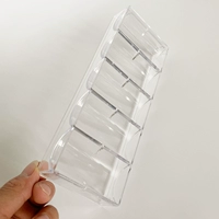 Одиночная чип, акриловая чип -коробка для чипа может быть оснащена 100 кусочками таблетки для цифровых чипов для монет чипов с ножом