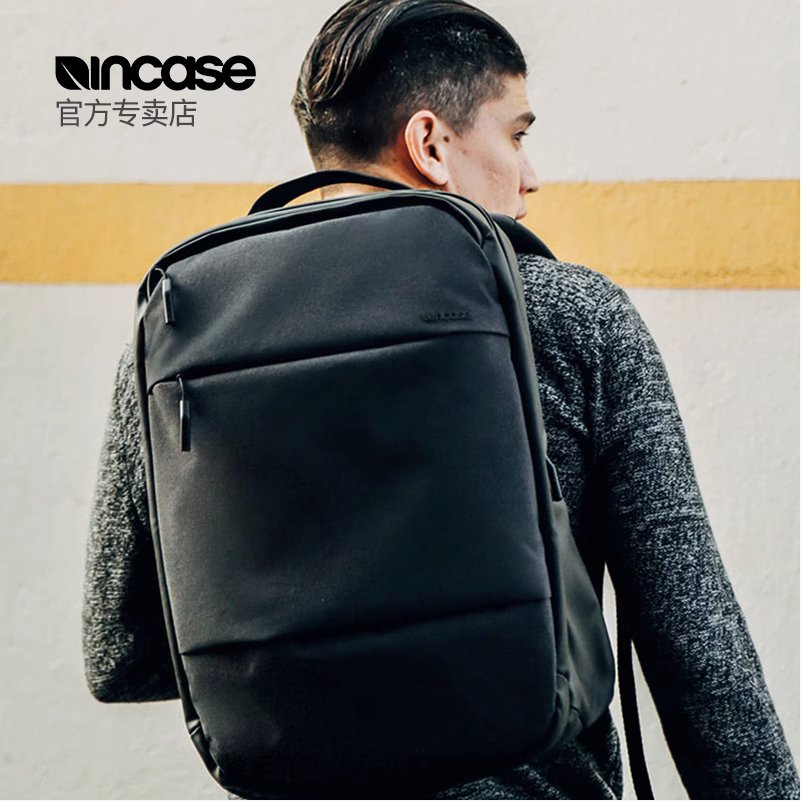 Incase City适用2023M2笔记本电脑包男双肩16寸苹果macbookpro背包