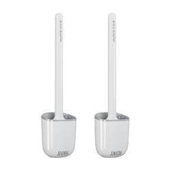 Jia Bangshou Soft Glue No-Punch Long Handle Toilet Brush Set