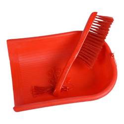 Wedding supplies wooden bed brush red dustpan set wedding wedding wedding dustpan cleaning bed bedroom high-end household use