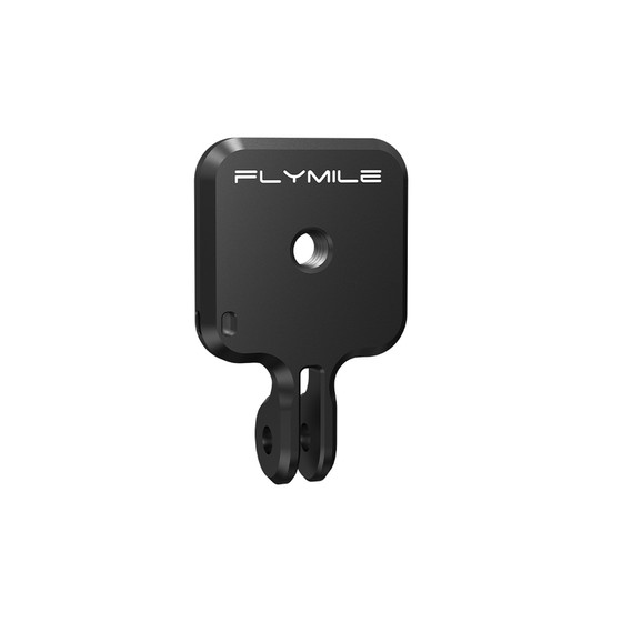 Flymile is suitable for shadow stone Insta360 GO Ultra magnetic bracket metal quick-release back plate pocket sports camera two-claw interface expansion bracket multi-functional adapter accessories