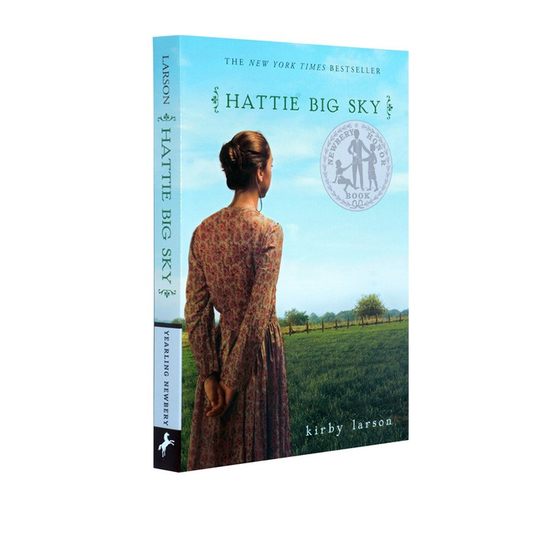 英文原版 Hattie Big Sky 海蒂的天空 2007年纽伯瑞银奖 儿童经典文学 青少年课外小说读物