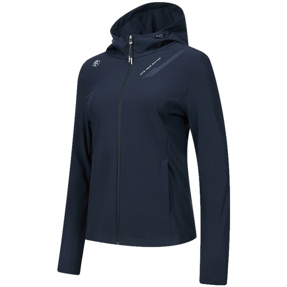 
RAPIDO women's knitted hooded casual sun protection jacket