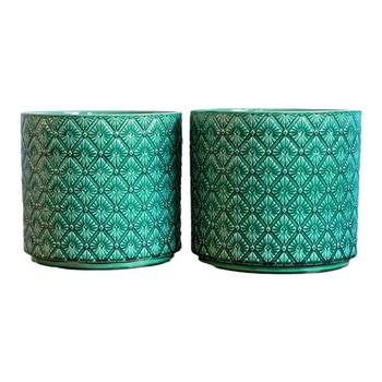 Ceramic Nordic floor-standing butterfly orchid vase