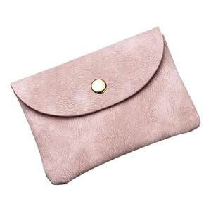 Card bag purse integrated men and women small mini -thin short wallet multi -function coin large -capacity coin bag