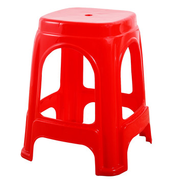 Thickened plastic stool cooked glue home living room simple
