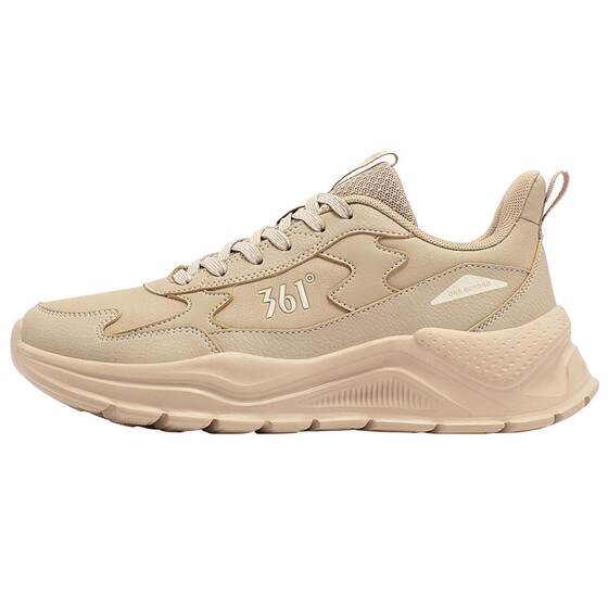 
361 Women's Shoes Sports Shoes 2026 New Spring and Summer Waterproof Running Shoes Lightweight Leather Soft Sole Women's Casual Shoes