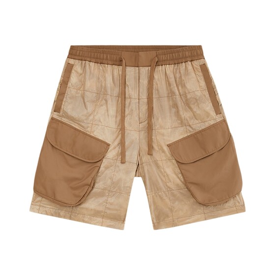 
AMAKROM men's wear trendy design fashionable personality multi-pocket functional shorts