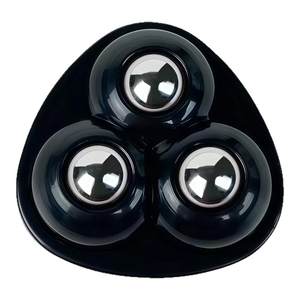 
Mini universal wheel can be pasted furniture base bull eye wheel mute caster double wheel ball nylon wheel push cart small wheel