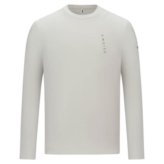 
KSWISS T-shirt men's new moisture-absorbent, quick-drying, versatile classic casual long-sleeved top 1012049