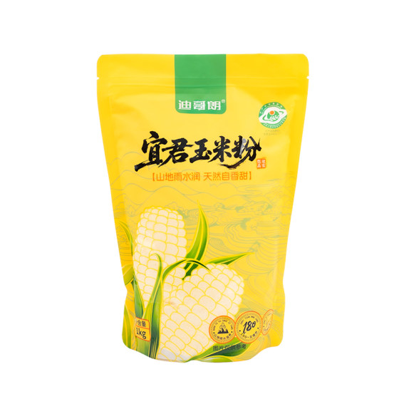 
Shaanxi specialty Yijun cornmeal corn flour degerated corn fine powder newly ground coarse grains mixed grains