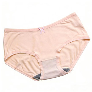 [Genuine] Caitian 36172 Modalless Symptom Pure Color Graphene Inhibitory Low -waist Flat Female Underwear
