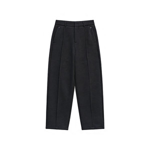 
DICEOFF woolen pleated trousers, thickened and warm winter men's commuting straight casual pants, old money style trousers
