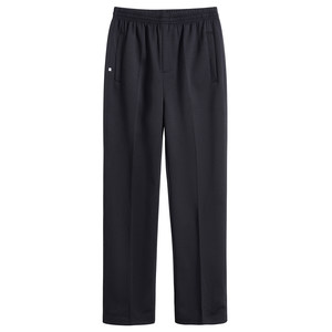 
Middle-aged and elderly men's autumn and winter thickened velvet pants for dad high-waisted casual pants for the elderly loose straight sports trousers