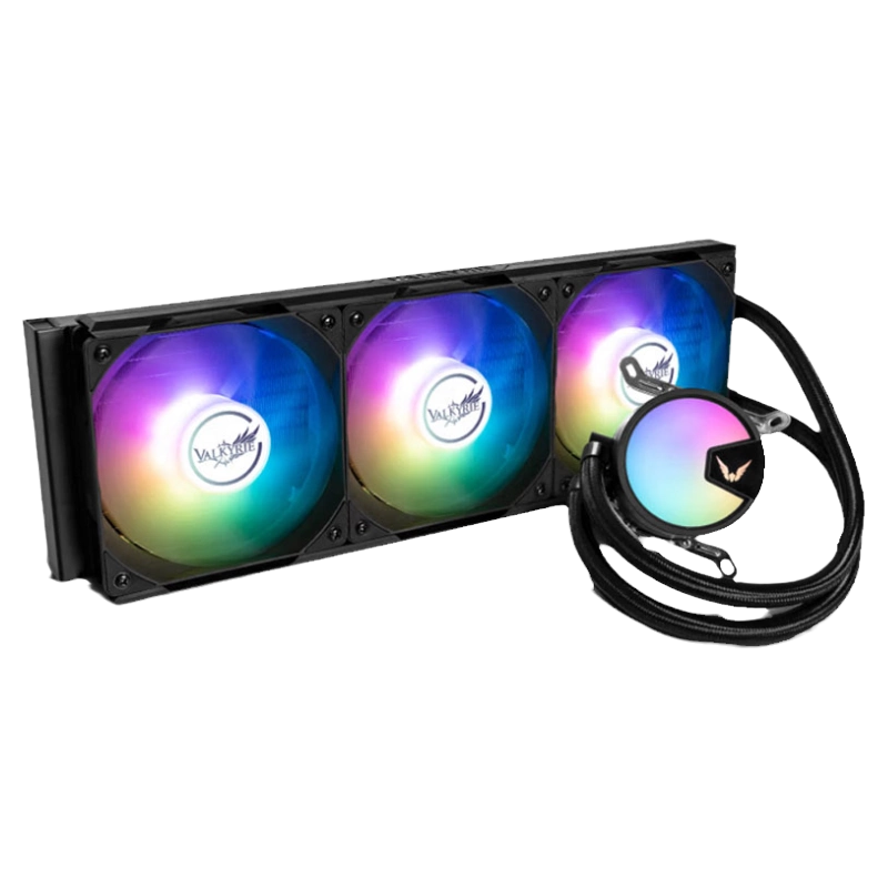 VALKYRIE A360 一体式水冷散热器配IPS显示屏ARGB RGB 白色VK瓦尔