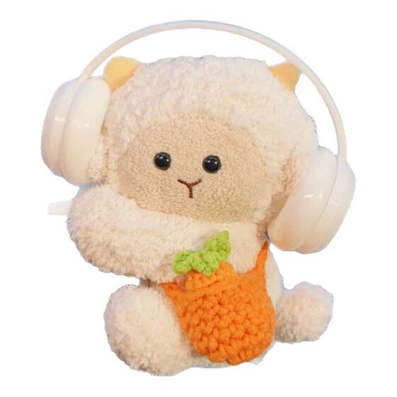 
Car ornaments cartoon cute plush doll car center console screen instrument panel car interior decoration ornaments for women