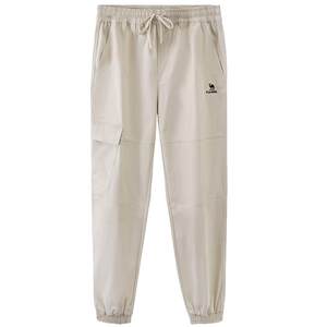 [Splash-proof and water-resistant] Camel sports casual pants men's spring and summer trousers, wardrobe pants, outdoor paratroopers, hiking pants, women's