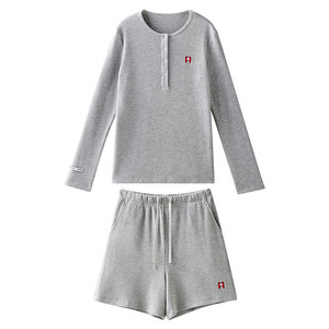 
[Hugger Co-branded] Manxi Maternity Suit, Outerwear During Pregnancy, Camellia Waffle Maternity Wear New Product