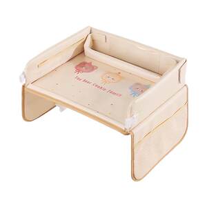 Car Baby Safe seat pallet Children's vehicle carrier storage small table waterproof dinner plate multi -functional cartoon board