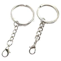 Stainless steel keychain lobster hook creative gift