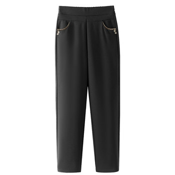 
Mom's spring, autumn and winter trousers high-waisted casual straight-leg pants
