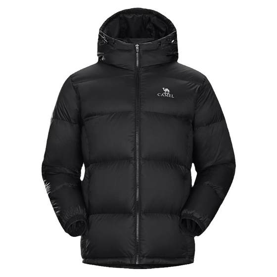 Camel hug outdoor down jacket for winter new women's short waterproof warm jacket for men 121 bread jacket