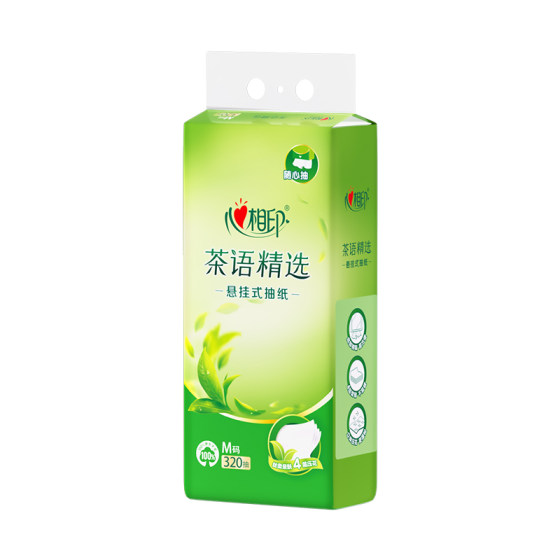 
Xinxiangyin toilet paper hanging full box discount toilet paper household napkin large pack wall hanging toilet paper