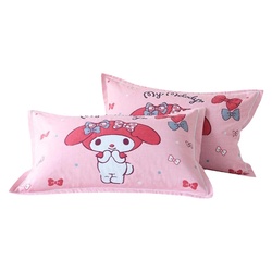 Hellokitty Eight-layer Pure Cotton Gauze Pillow Towel A Pair Of Cartoon Household Cotton Breathable Sweat-absorbing Pillow Cover Towel