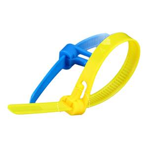 Loosenable nylon tie tie rope tie strip tightener reusable bundled wire fixture 100 pieces

