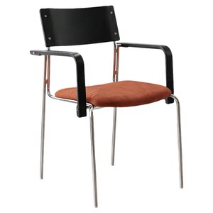 
Retro solid wood dining chair home backrest restaurant stool creative Bauhaus leisure chair designer medieval chair