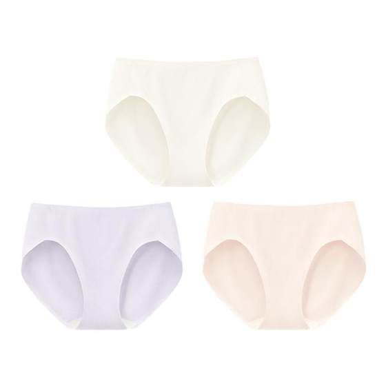 蕉下女士棉质内裤CT049抗菌透气纯棉底档柔软防夹臀中腰三角短裤