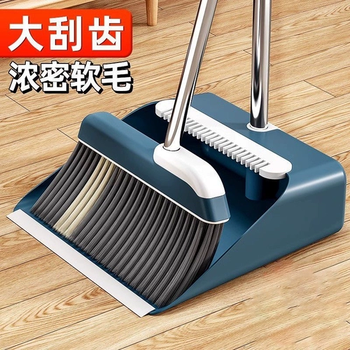2025 Новая метла набор Dustpan Комбинированная домашняя ручка Broom мусора лопата для ванной комнаты для ванной комнаты для ванной комнаты