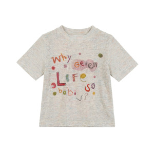 
[Parent-Child] No. 7 Tongcang Girls' Suit Summer Clothes Children's Printed Short-Sleeve T-Shirt Mesh Puff Skirt