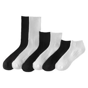 
Basketball socks men's terry bottom shock-absorbing foot protection running jump rope sweat-absorbent mid-length short-tube long-tube black and white socks