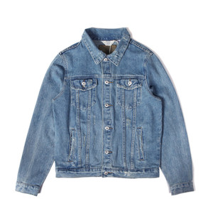 Original new men's heavyweight washed slim fit denim jacket, jacket, workwear, oversized European and American minimalist trendy denim jacket