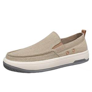 
Canvas men's shoes spring breathable casual non-tiring one-foot soft-soled old Beijing cloth shoes sports work shoes